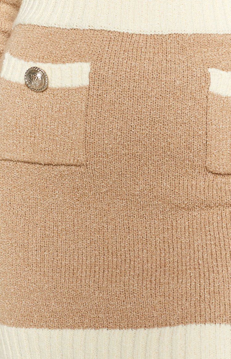 May Knit Mini Skirt Nude sold by Beginning Boutique product image thumbnail 8