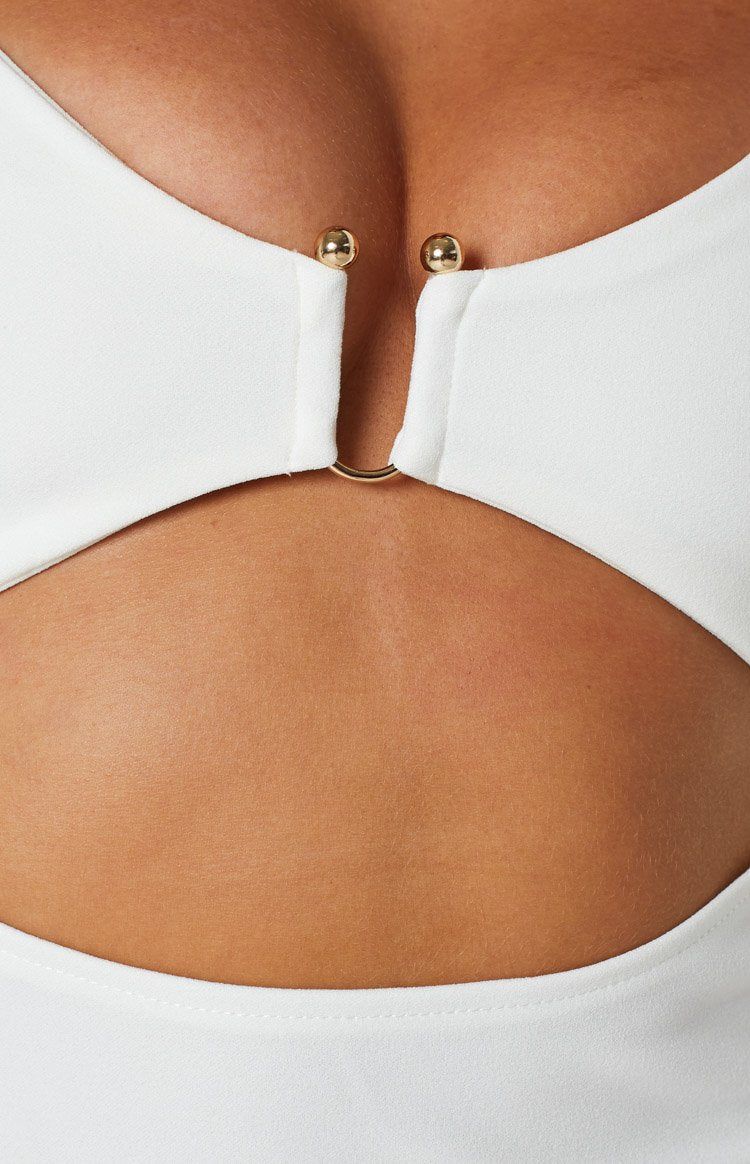 Bradshaw White Mini Dress sold by Beginning Boutique product image thumbnail 7