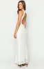 Farida White Lace Maxi Dress sold by Beginning Boutique