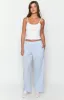 Mahalia Light Blue Stripe Pants sold by Beginning Boutique