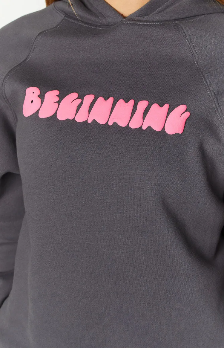 Beginning Slate Bubble Hoodie sold by Beginning Boutique product image thumbnail 5