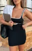 Clarity Black Knit Mini Dress sold by Beginning Boutique