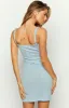 Daisy Blue Pointelle Mini Dress sold by Beginning Boutique