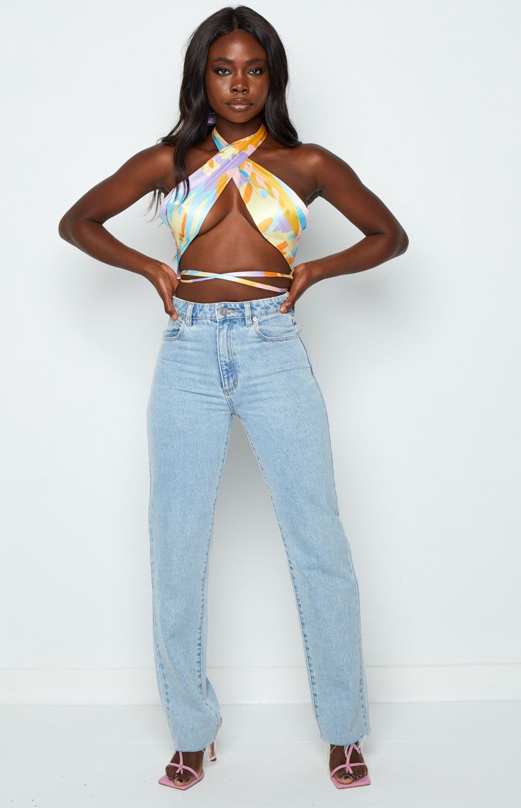 Moonstone Multi Crop Top sold by Beginning Boutique product image thumbnail 3