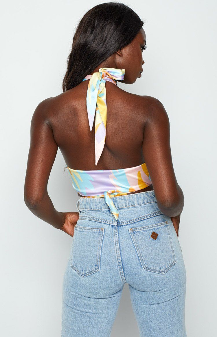 Moonstone Multi Crop Top sold by Beginning Boutique product image thumbnail 5