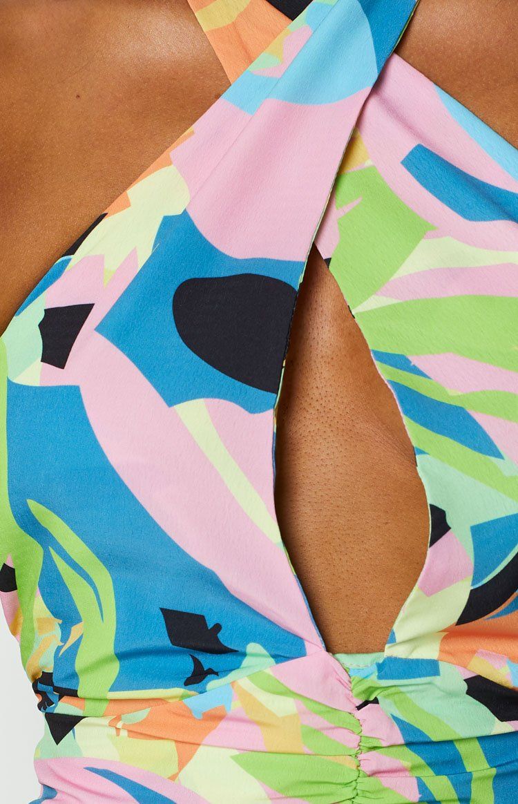 Gabriella Multi Mini Dress sold by Beginning Boutique product image thumbnail 6