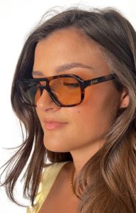 Banbe The Delevigne Havana Sunglasses sold by Beginning Boutique