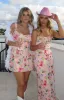 Eleanora Pink Floral Mini Dress sold by Beginning Boutique