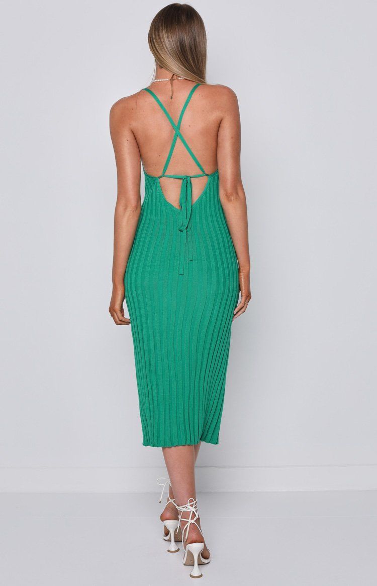 Camilla Green Midi Dress sold by Beginning Boutique product image thumbnail 5