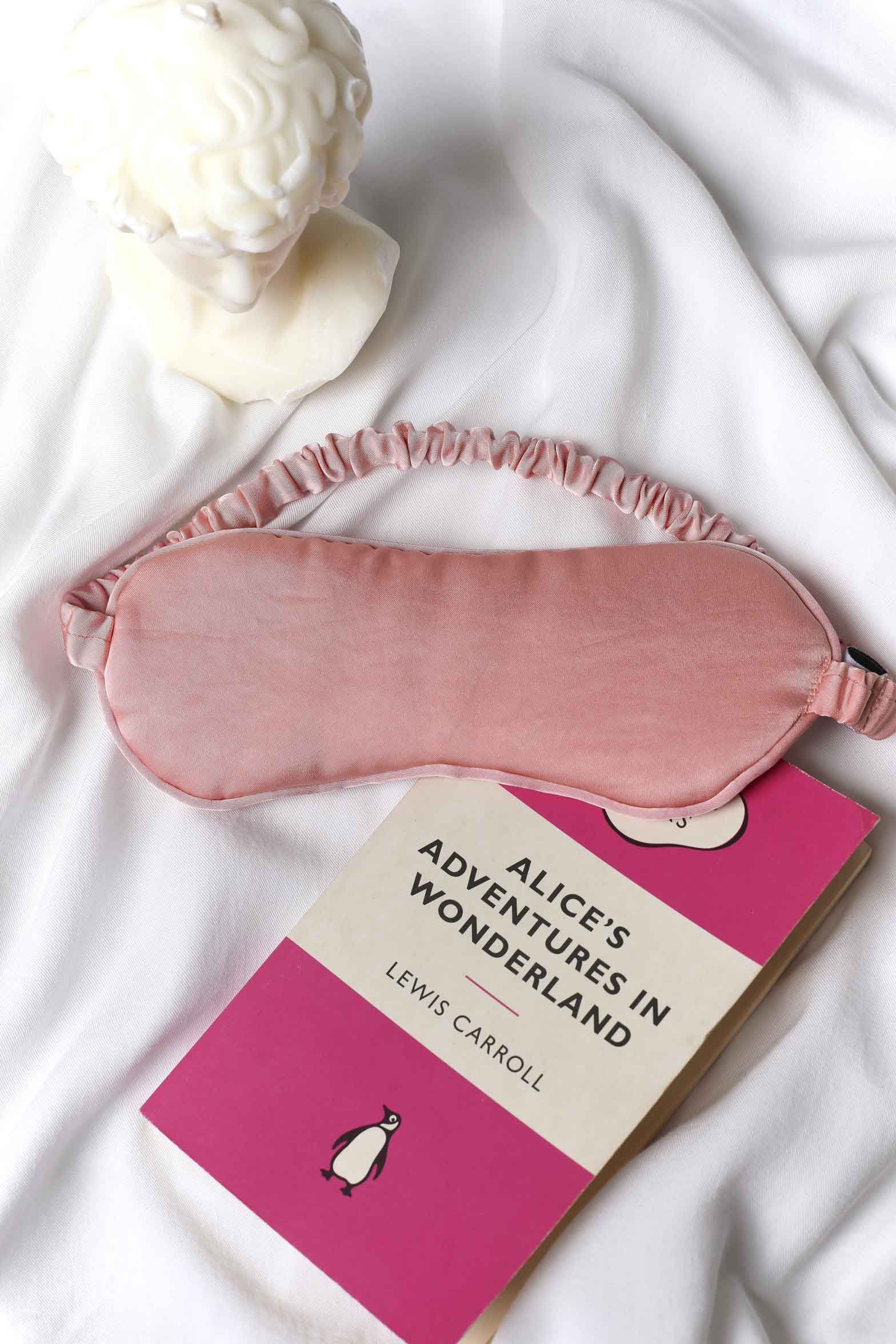 Adeline Satin Eye Mask Pink (FREE over $120) sold by Beginning Boutique