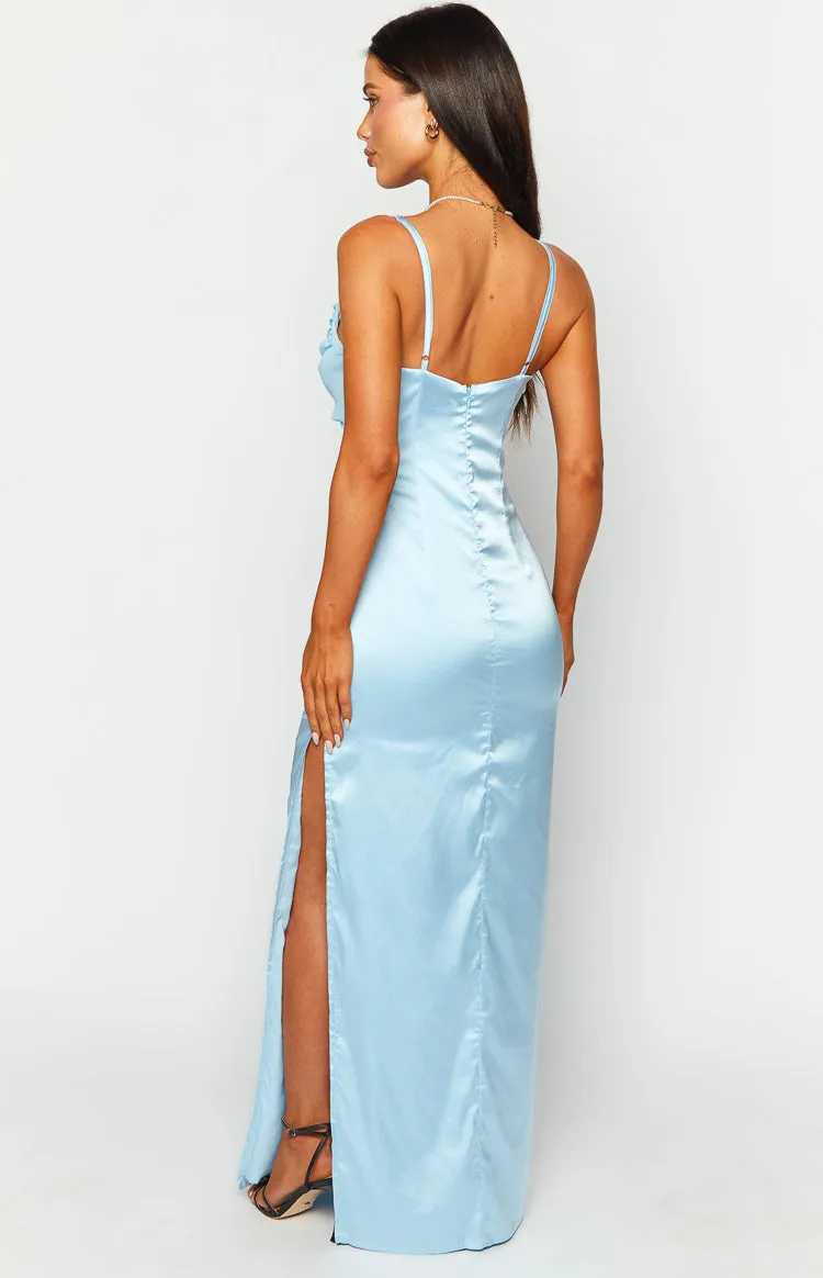 Honey Blue Maxi Dress sold by Beginning Boutique product image thumbnail 5