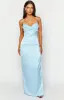 Honey Blue Maxi Dress sold by Beginning Boutique