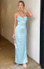 Honey Blue Maxi Dress sold by Beginning Boutique