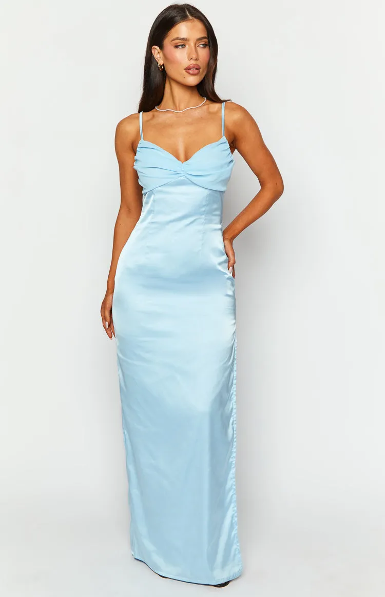 Honey Blue Maxi Dress sold by Beginning Boutique product image thumbnail 4