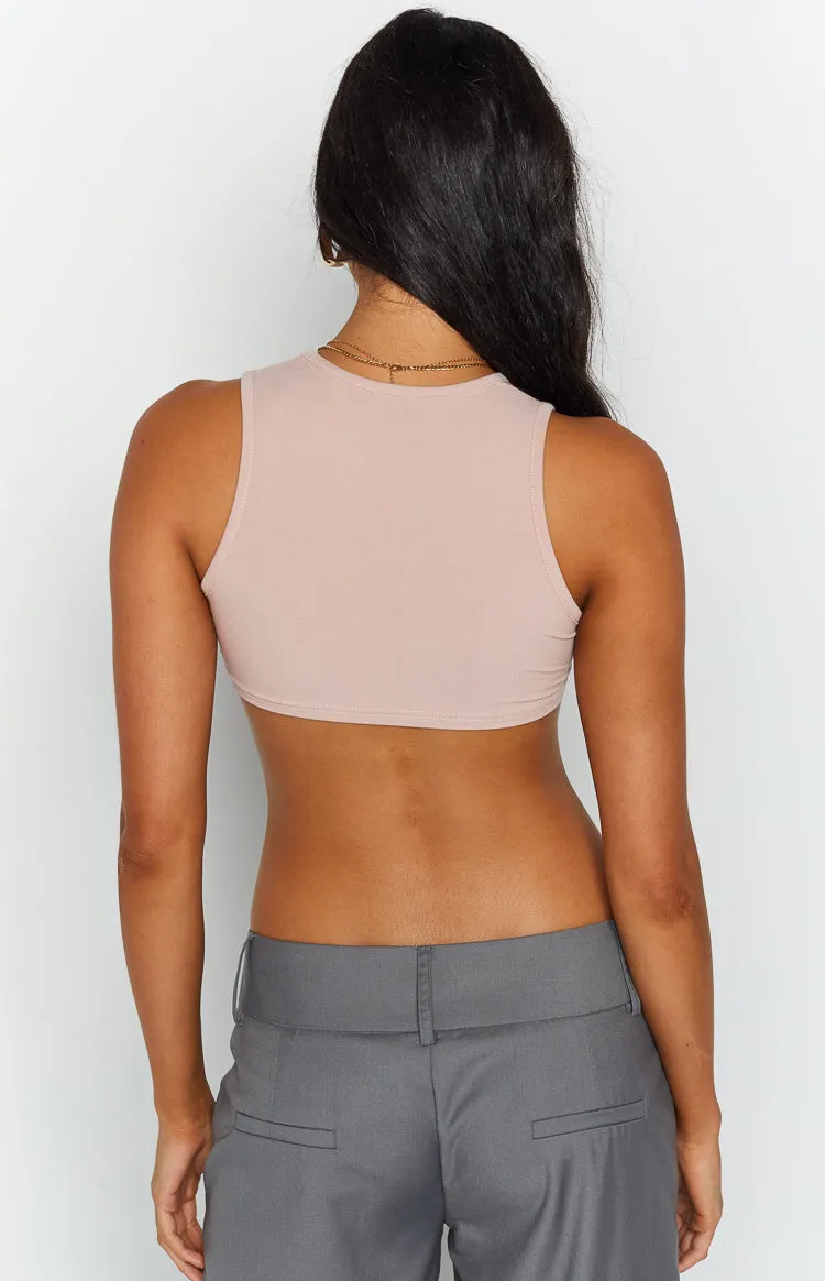 Piper Beige Tank sold by Beginning Boutique product image thumbnail 5