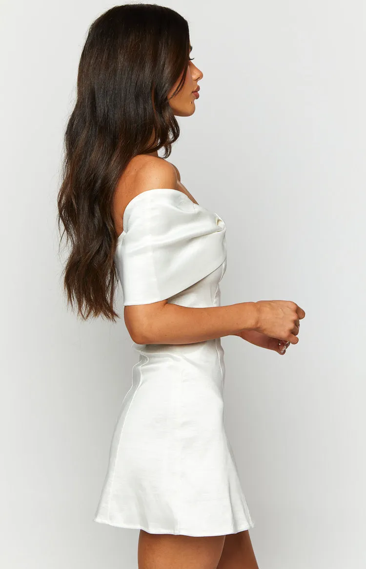 Lissy White Mini Dress sold by Beginning Boutique product image thumbnail 4