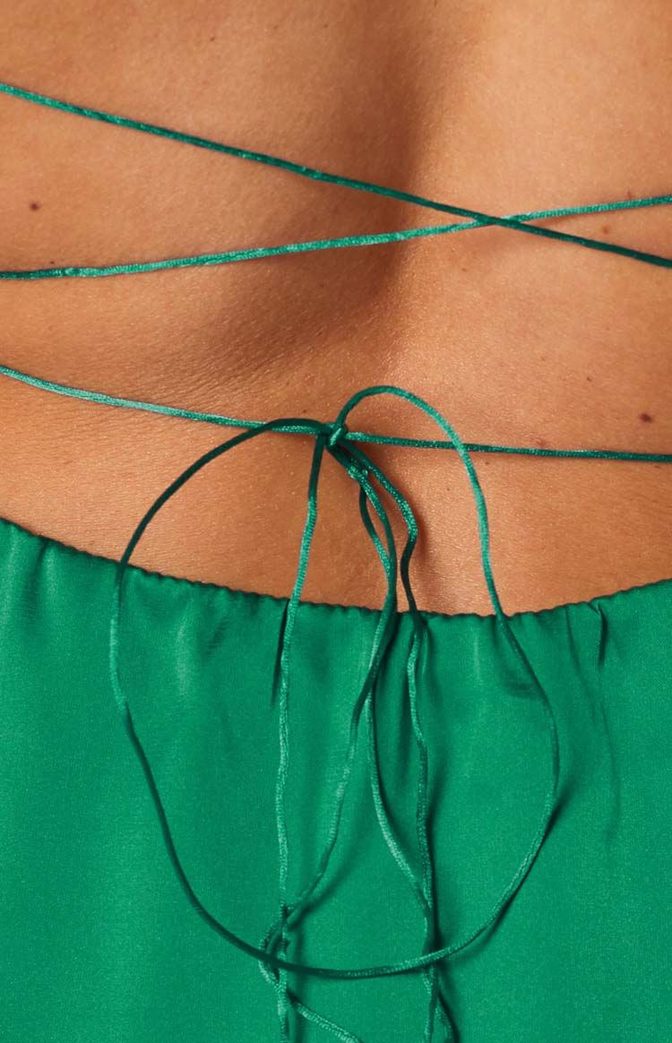 Andie Dress Emerald sold by Beginning Boutique product image thumbnail 6