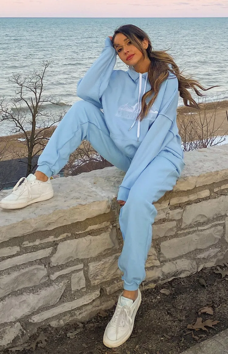 9.0 Sport Apres Track Pant Blue sold by Beginning Boutique product image thumbnail 3