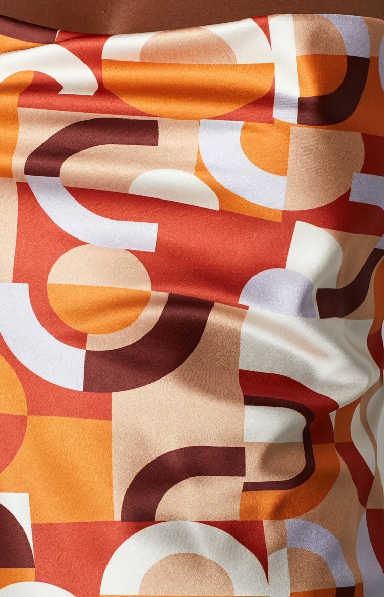 Arrosa Orange Mini Dress sold by Beginning Boutique product image thumbnail 6