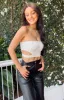 Emerson White Strapless Crop Top sold by Beginning Boutique