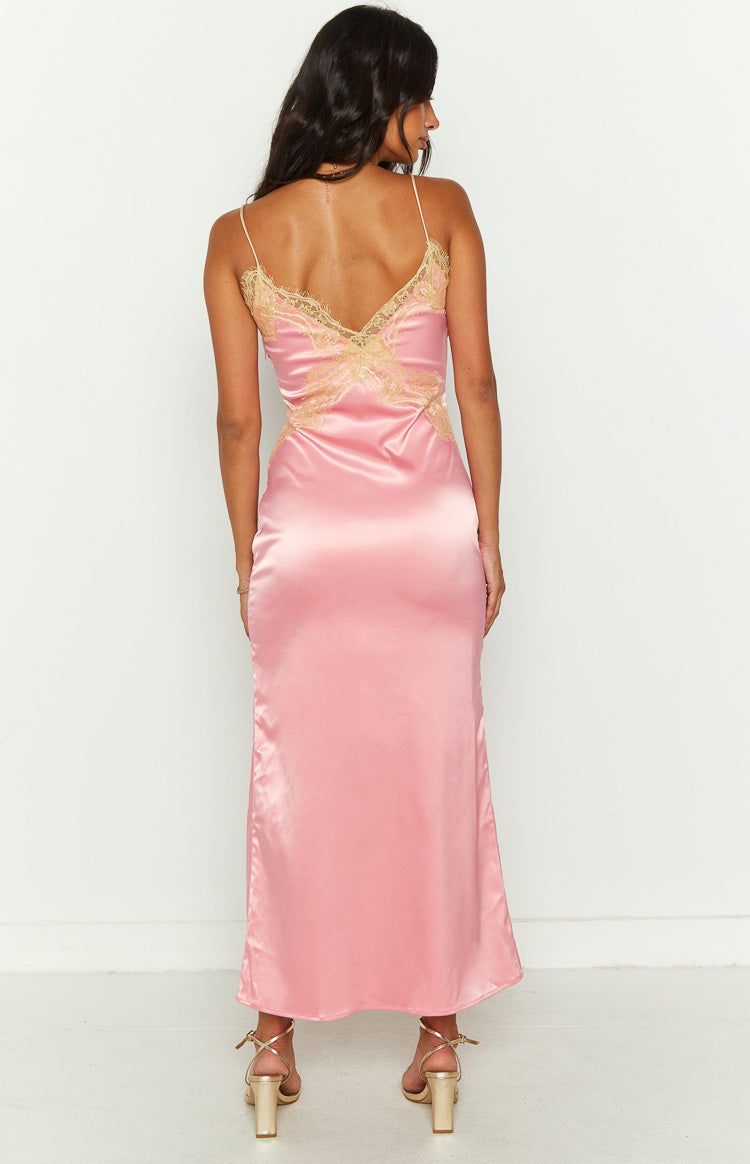 Sunni Pink Slip Maxi Dress sold by Beginning Boutique product image thumbnail 8