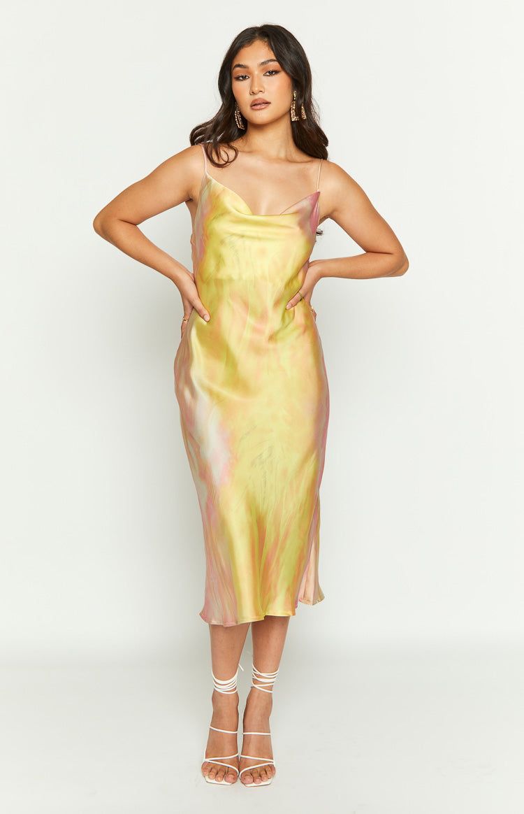 Callie Multi Midi Dress sold by Beginning Boutique product image thumbnail 3