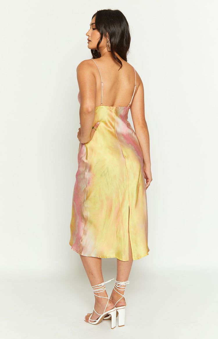 Callie Multi Midi Dress sold by Beginning Boutique product image thumbnail 5
