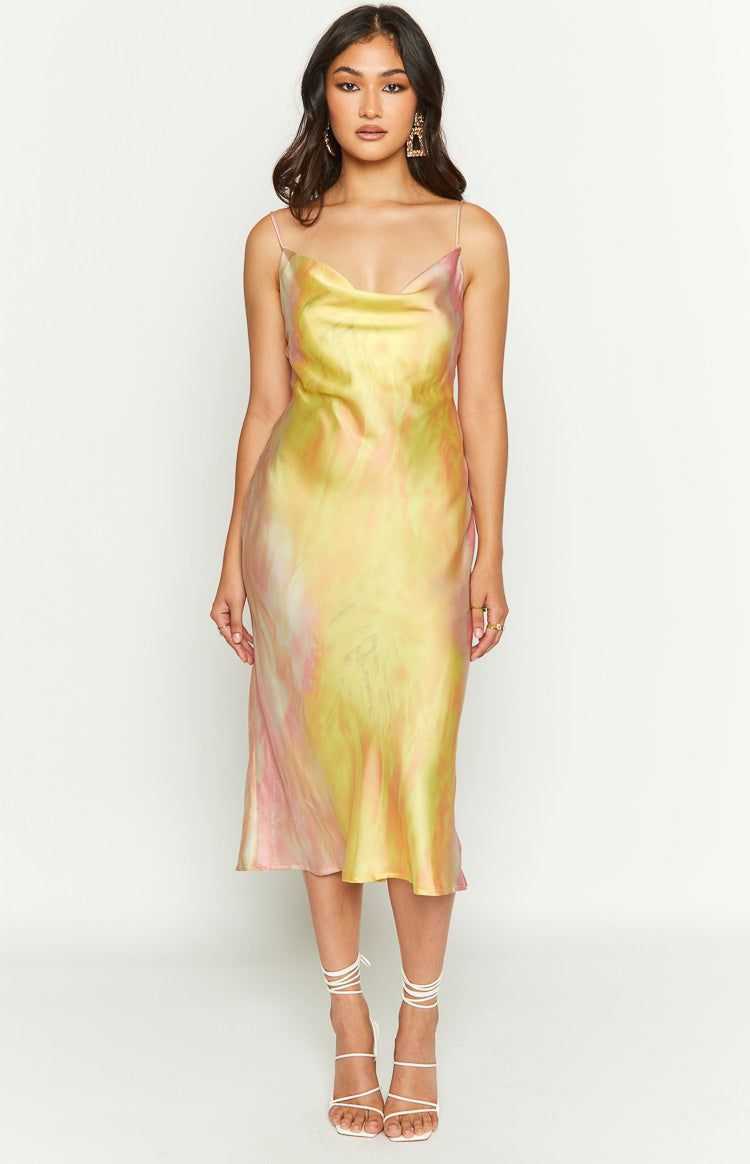 Callie Multi Midi Dress sold by Beginning Boutique product image thumbnail 2