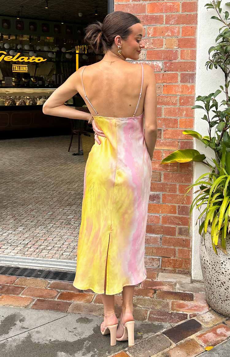 Callie Multi Midi Dress sold by Beginning Boutique product image thumbnail 7