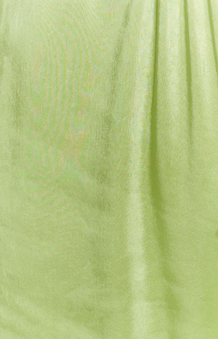 Livia Green Satin Pants sold by Beginning Boutique product image thumbnail 6