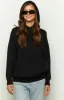 Story of Me Black Knitted Hoodie sold by Beginning Boutique