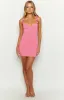 Micaela Rose Pink Mini Dress sold by Beginning Boutique