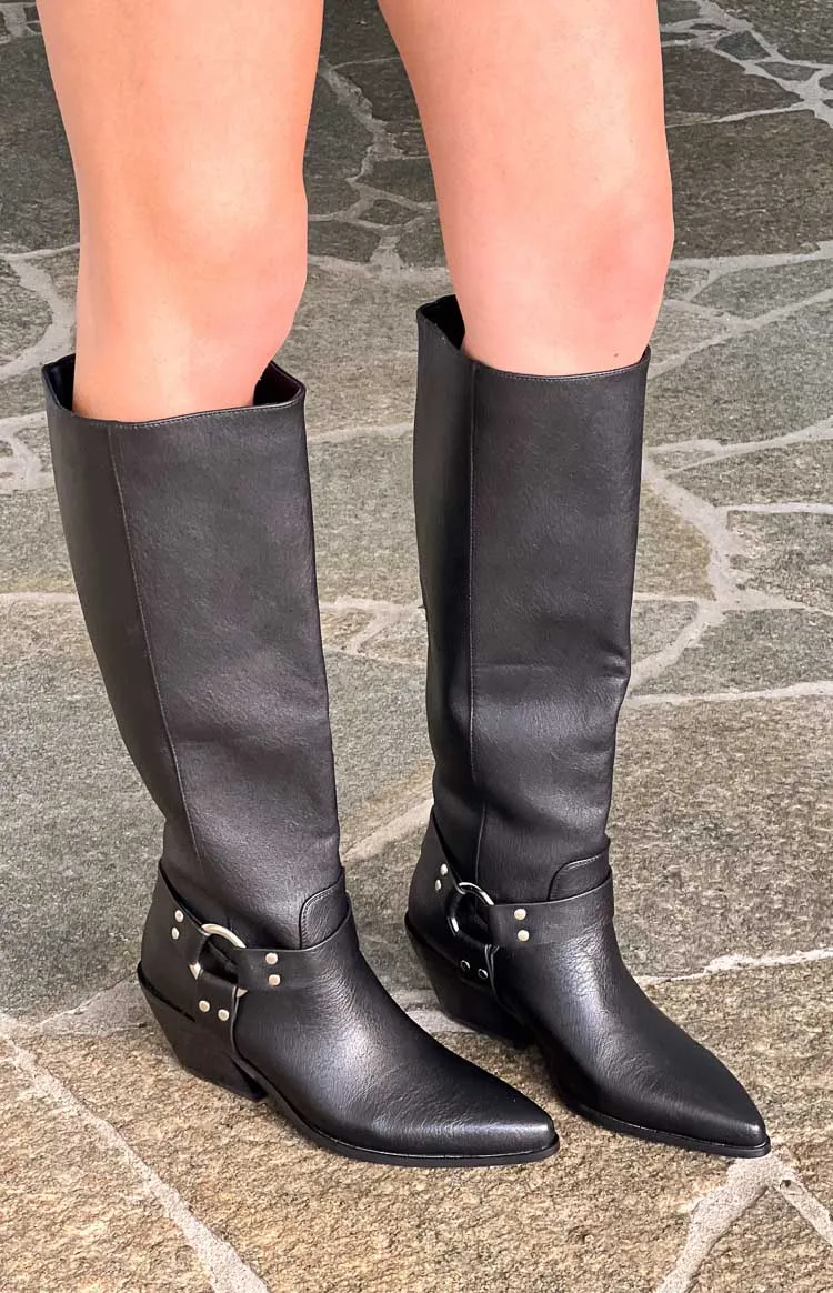 Billini Prue Black Boots sold by Beginning Boutique