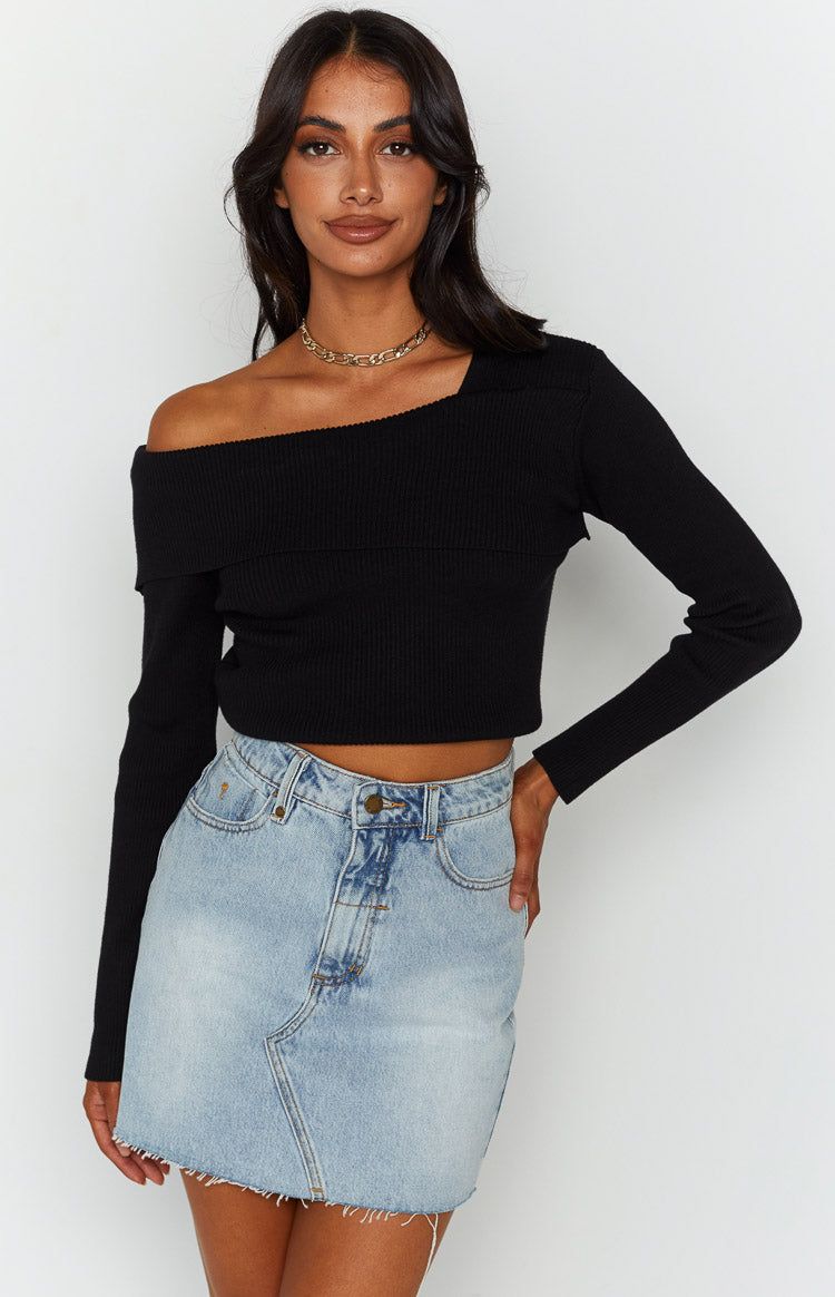 Colsten Black Knit Sweater sold by Beginning Boutique product image thumbnail 3