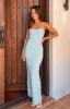 Regina Blue Lace Maxi Dress sold by Beginning Boutique
