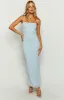 Regina Blue Lace Maxi Dress sold by Beginning Boutique