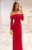 Coraline Red Long Sleeve Maxi Dress sold by Beginning Boutique