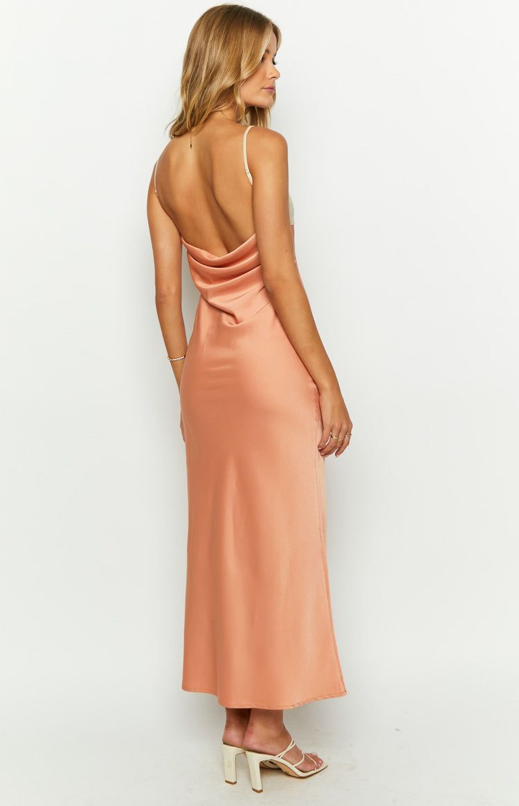 Fern Orange Maxi Dress sold by Beginning Boutique product image thumbnail 5