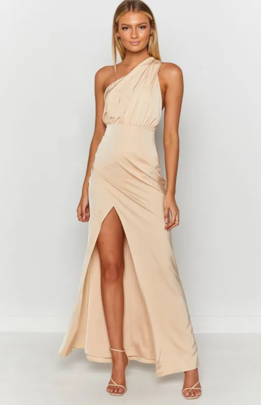 Romance Formal Dress Gold sold by Beginning Boutique