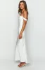 Ella White Off Shoulder Formal Dress sold by Beginning Boutique