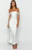 Ella White Off Shoulder Formal Dress sold by Beginning Boutique