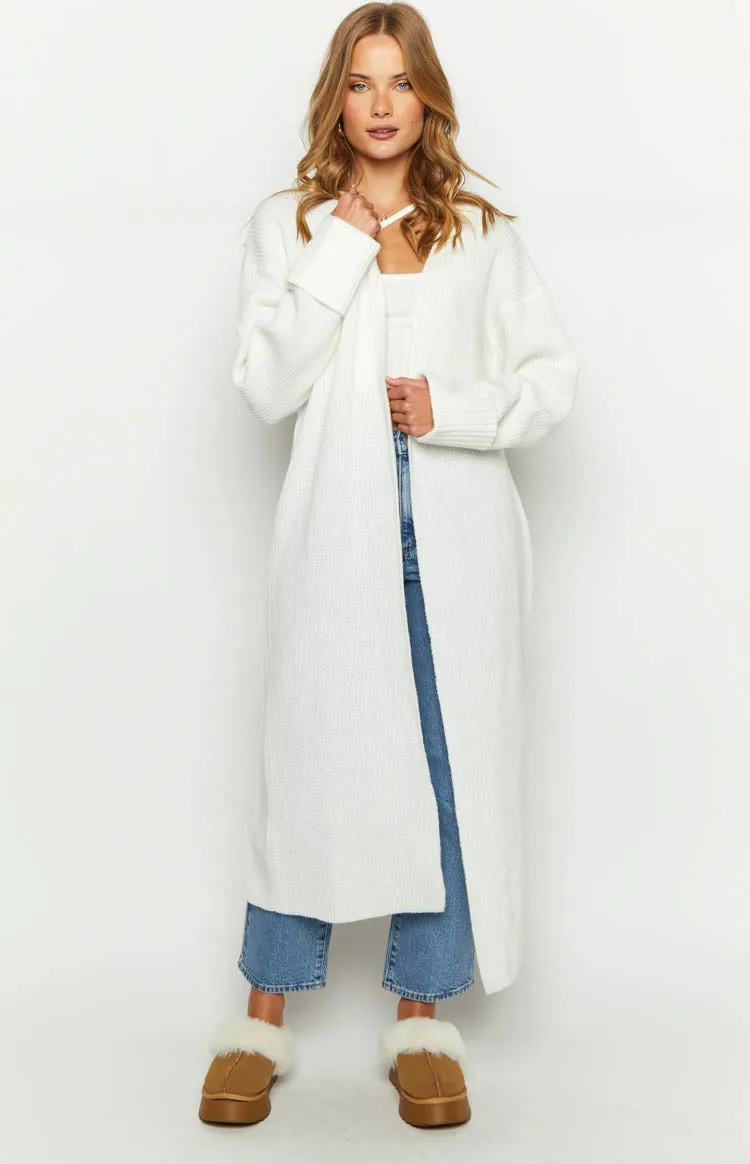 Landon Cream Longline Cardi sold by Beginning Boutique product image thumbnail 3