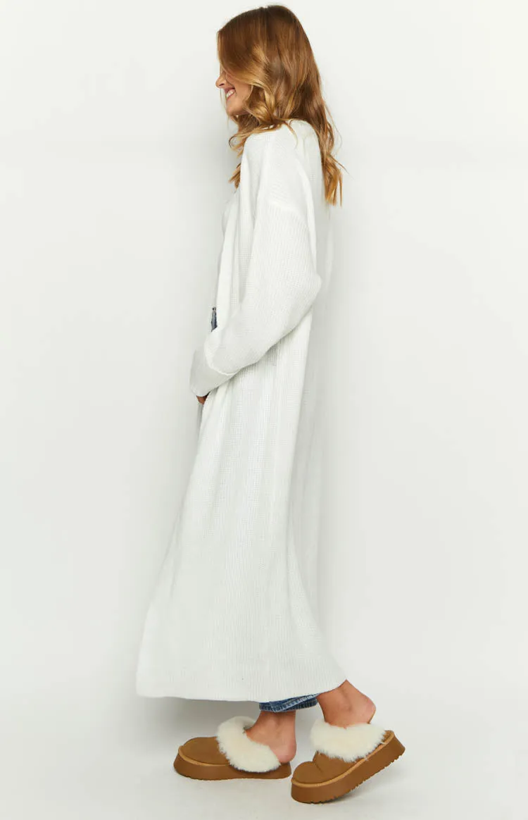 Landon Cream Longline Cardi sold by Beginning Boutique product image thumbnail 4