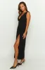 Vallure Black Maxi Dress sold by Beginning Boutique