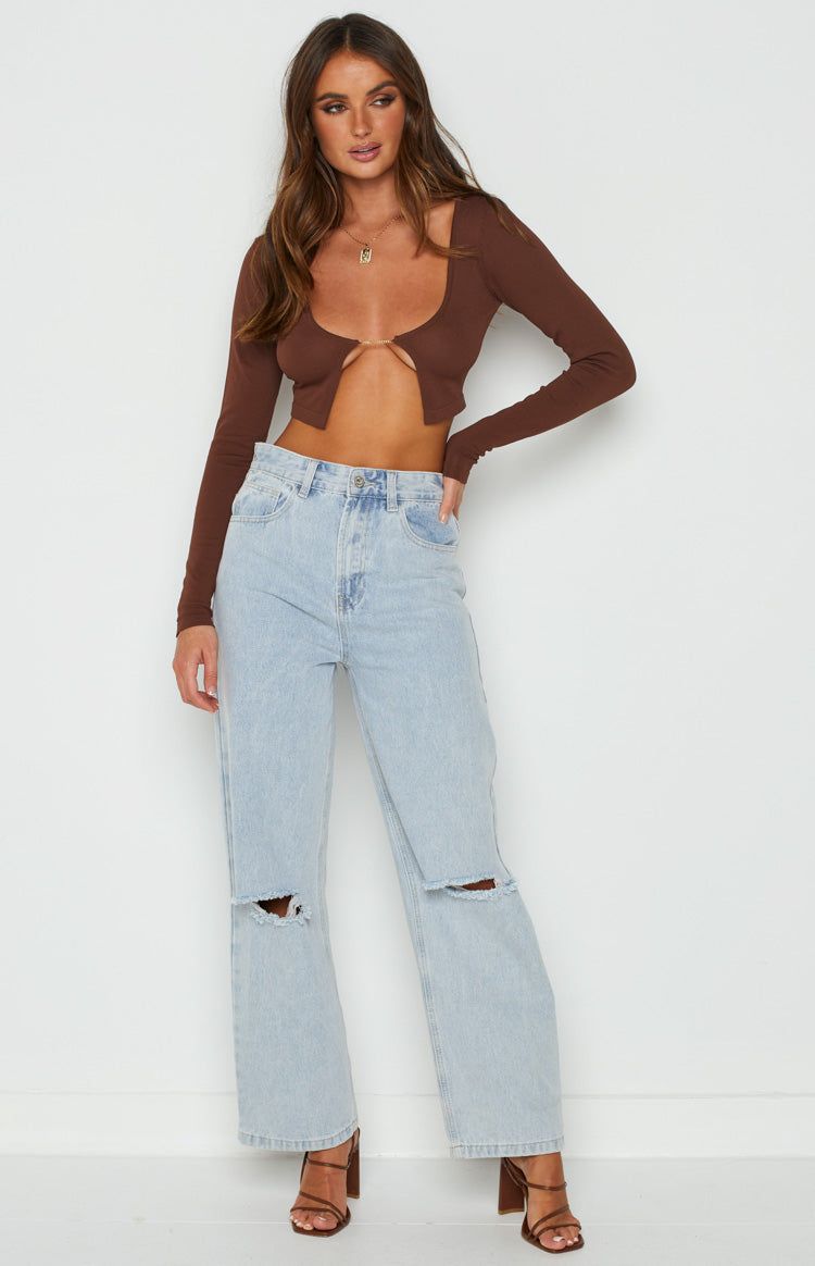 Sorbet Brown Top sold by Beginning Boutique product image thumbnail 3