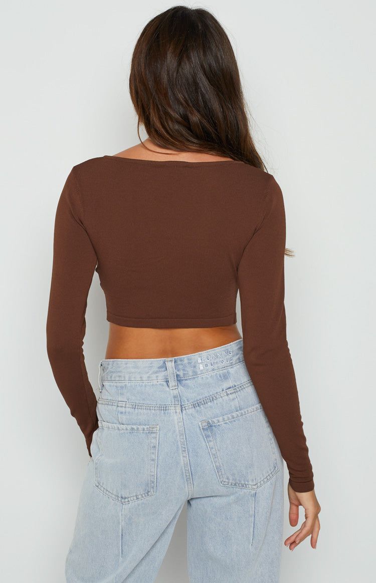 Sorbet Brown Top sold by Beginning Boutique product image thumbnail 5