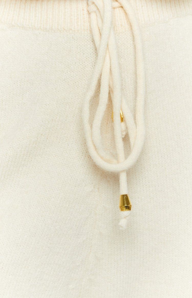 Home Girl Knit Track Pants Cream sold by Beginning Boutique product image thumbnail 8