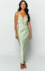 Elery Sage Midi Dress sold by Beginning Boutique