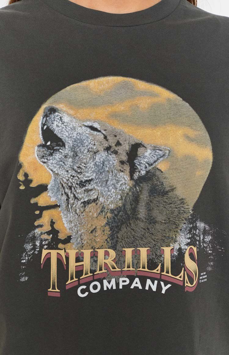 Thrills Howling Moon Merch Tee Merch Black sold by Beginning Boutique product image thumbnail 10