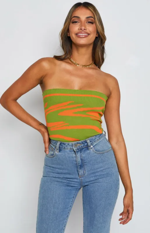 Free Fall Crop Top Green sold by Beginning Boutique